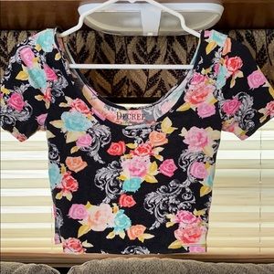 Floral Crop top